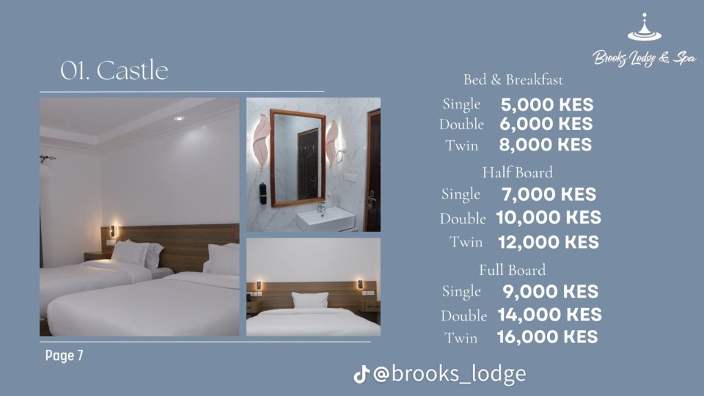 Brooks Castle Room - Unique Castle-Style Accommodation in Kenya